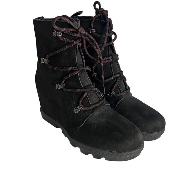 Serra Shoes - Serra Ladies' Size 10 Winter Wedge Boots